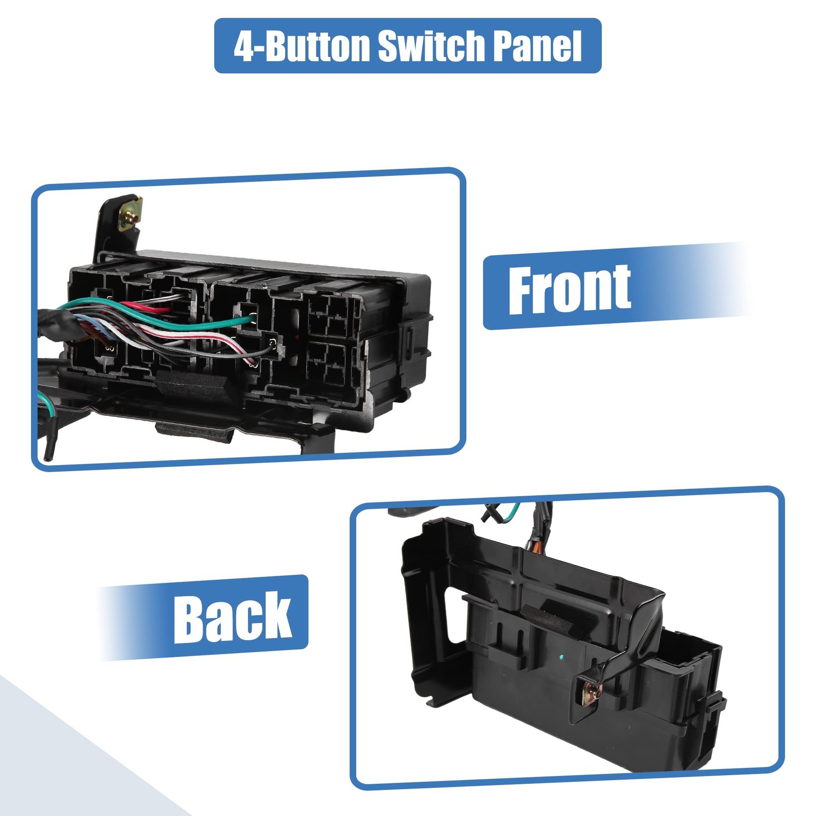 X AUTOHAUX 1 Set Auxiliary Dash Upfitter Switch Panel Kit for Ford F250 F350 …