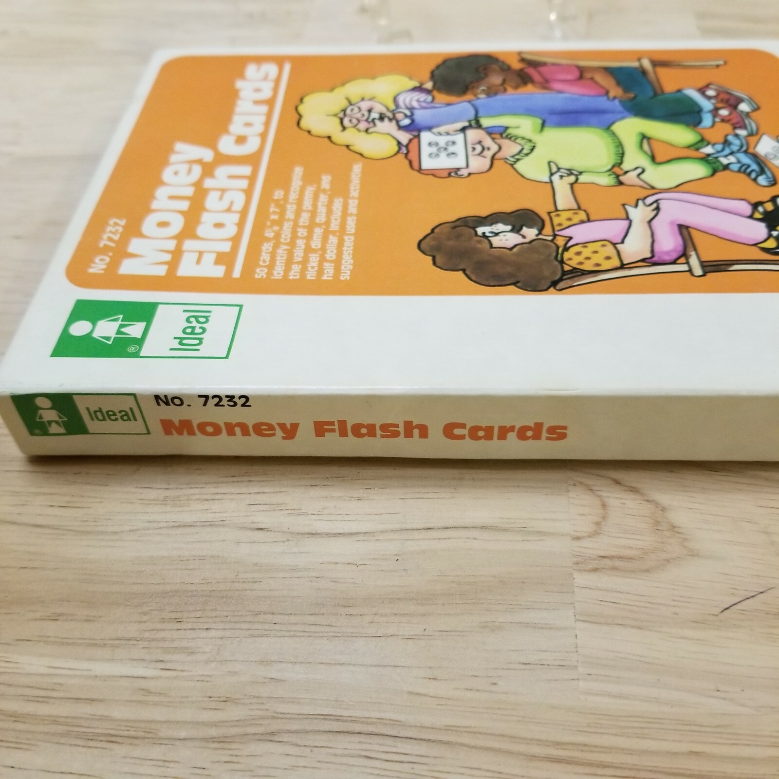 Ideal School Supply Company Money Flash Cards Vintage 1985 Complete