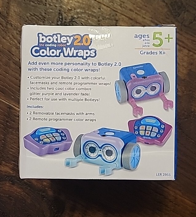 LEARNING RESOURCES TOY 2955 BOTLEY 2.0 COLOR WRAPS PURPLE PACK