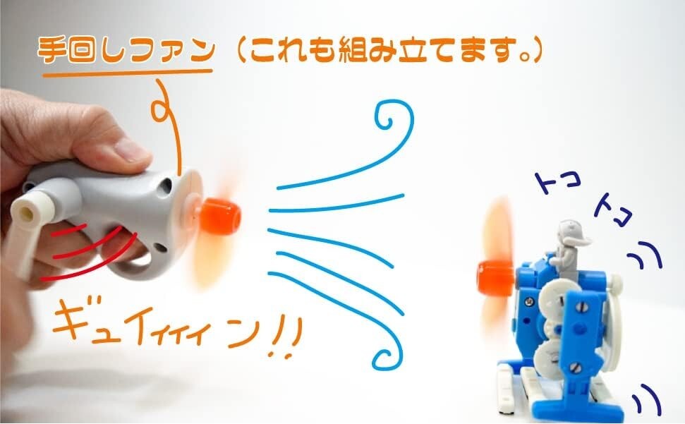 ELEKIT, Windy, Wind-activated robot that transforms into 6 types JS-7907