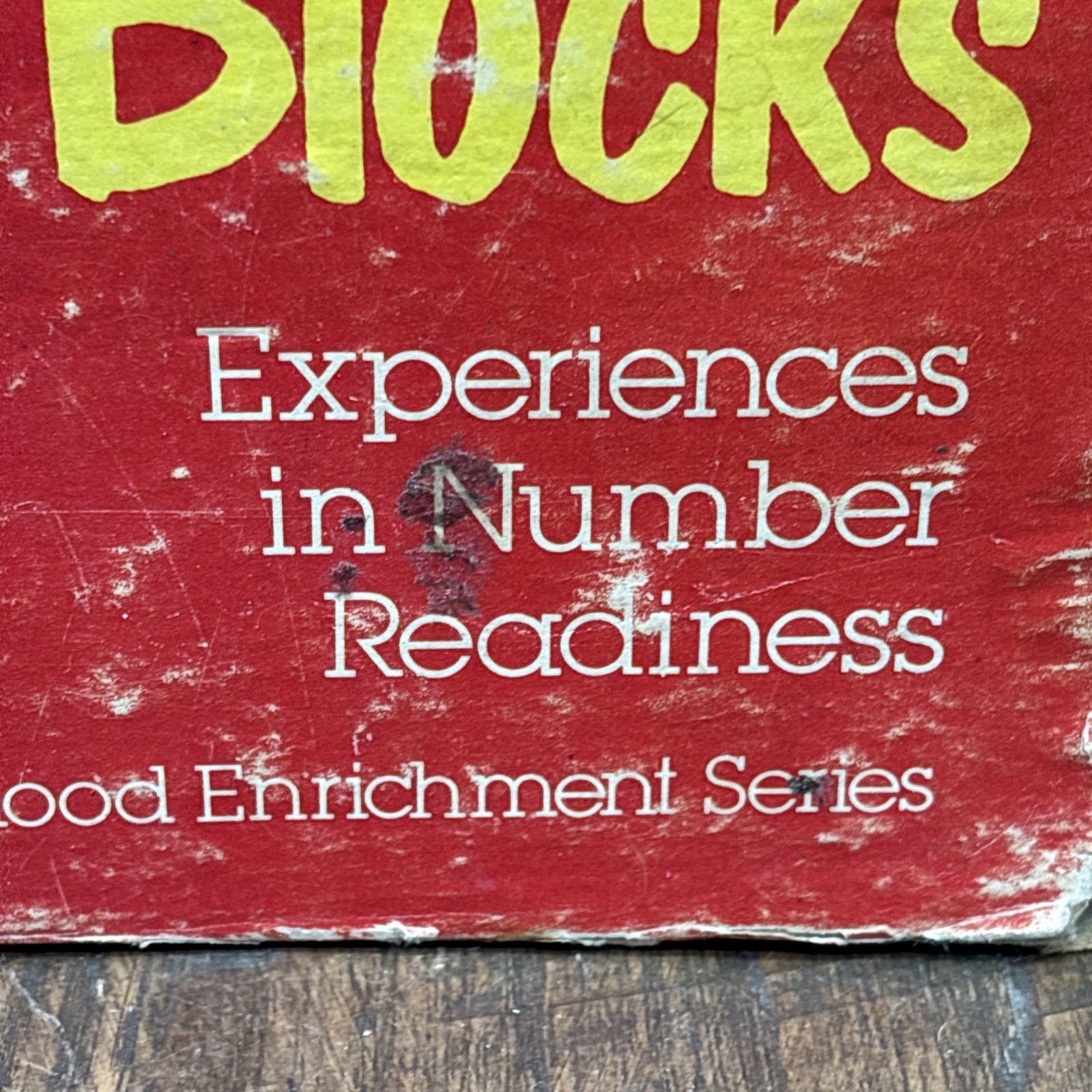 Vintage 1977 Milton Bradley Cubical Counting 1″ Blocks 100 Multicolored Kidcore