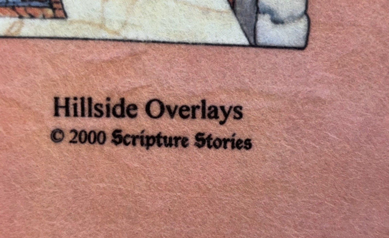 Hillside Overlays Scripture Stories Felt Board Bible Scenes Noah’s Ark Etc 35 Pc