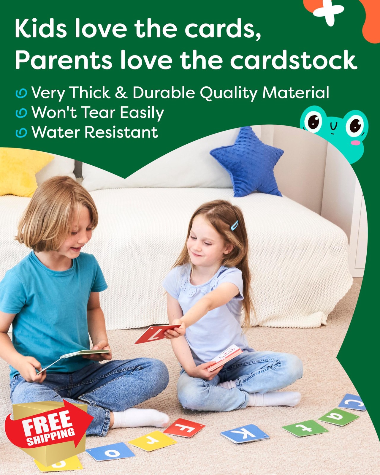 THE BAMBINO TREE Alphabet Flash Cards Ages 3-6