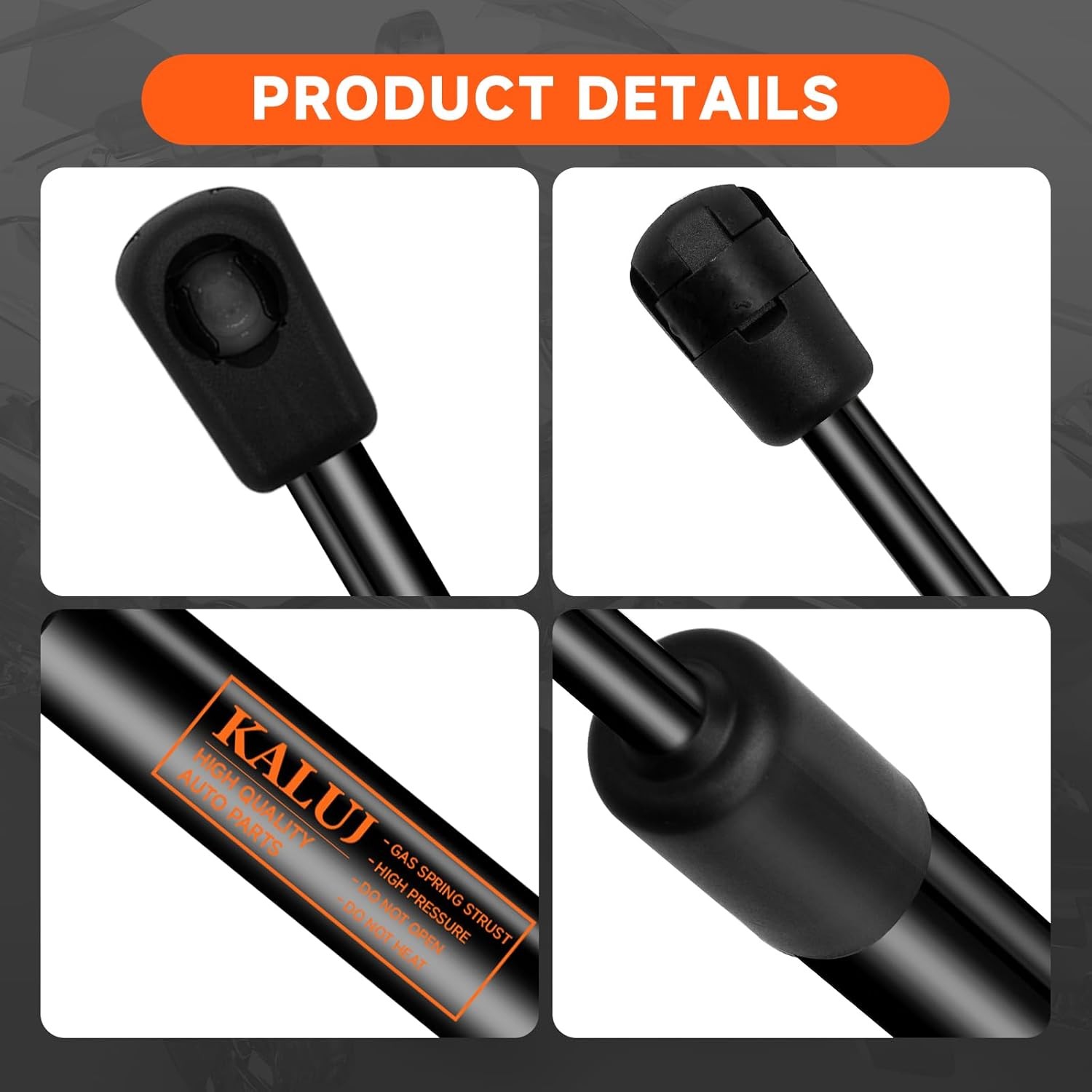 Trunk Struts, Rear Hatch Strut Replacement Lift Support Shocks Compatible with L