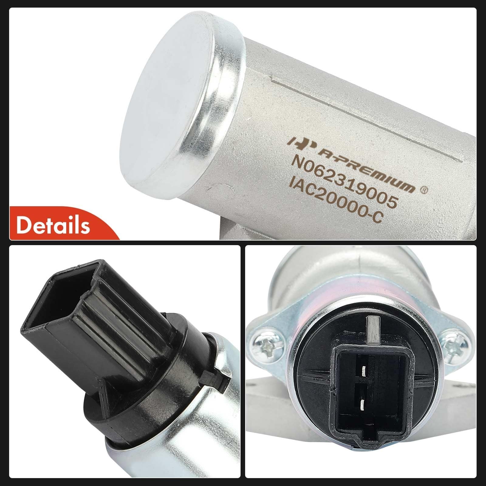 A-Premium Fuel Injection Idle Air Control Valve – Compatible with Ford F-150,…