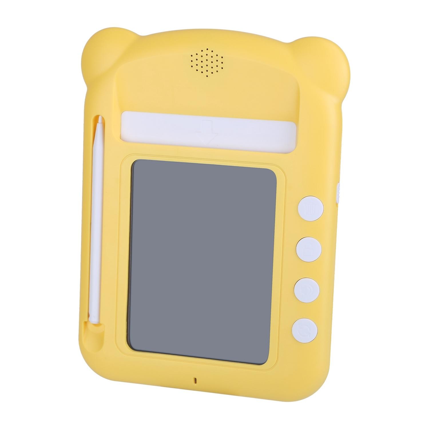 100 Words Talking Flash Cards 5.5″ Toddler LCD Writing Tablet w/ 50 Double-sided