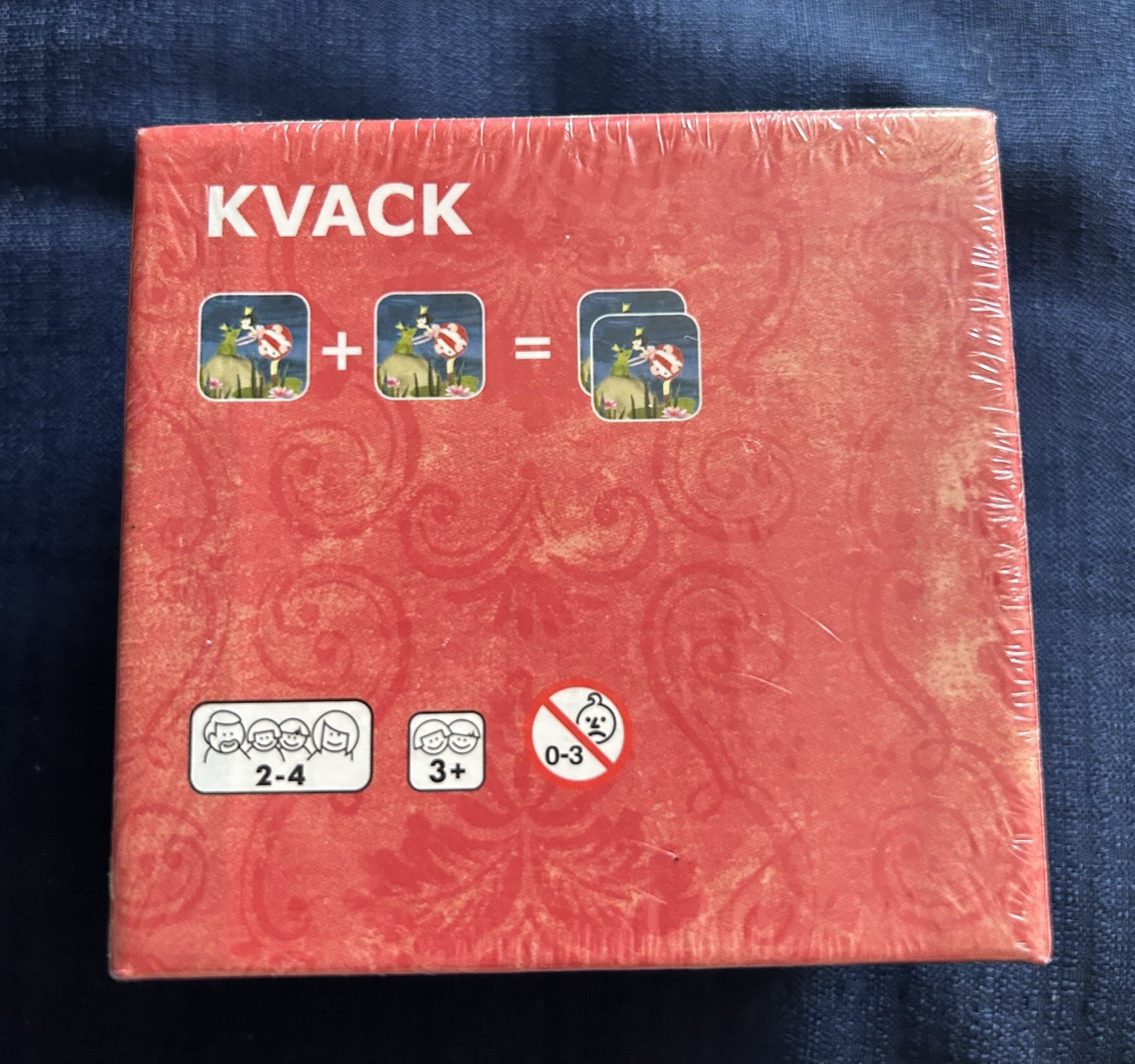 IKEA KVACK Memory Matching Card Game Frog Princess Wolf Fairy Tales New & Sealed
