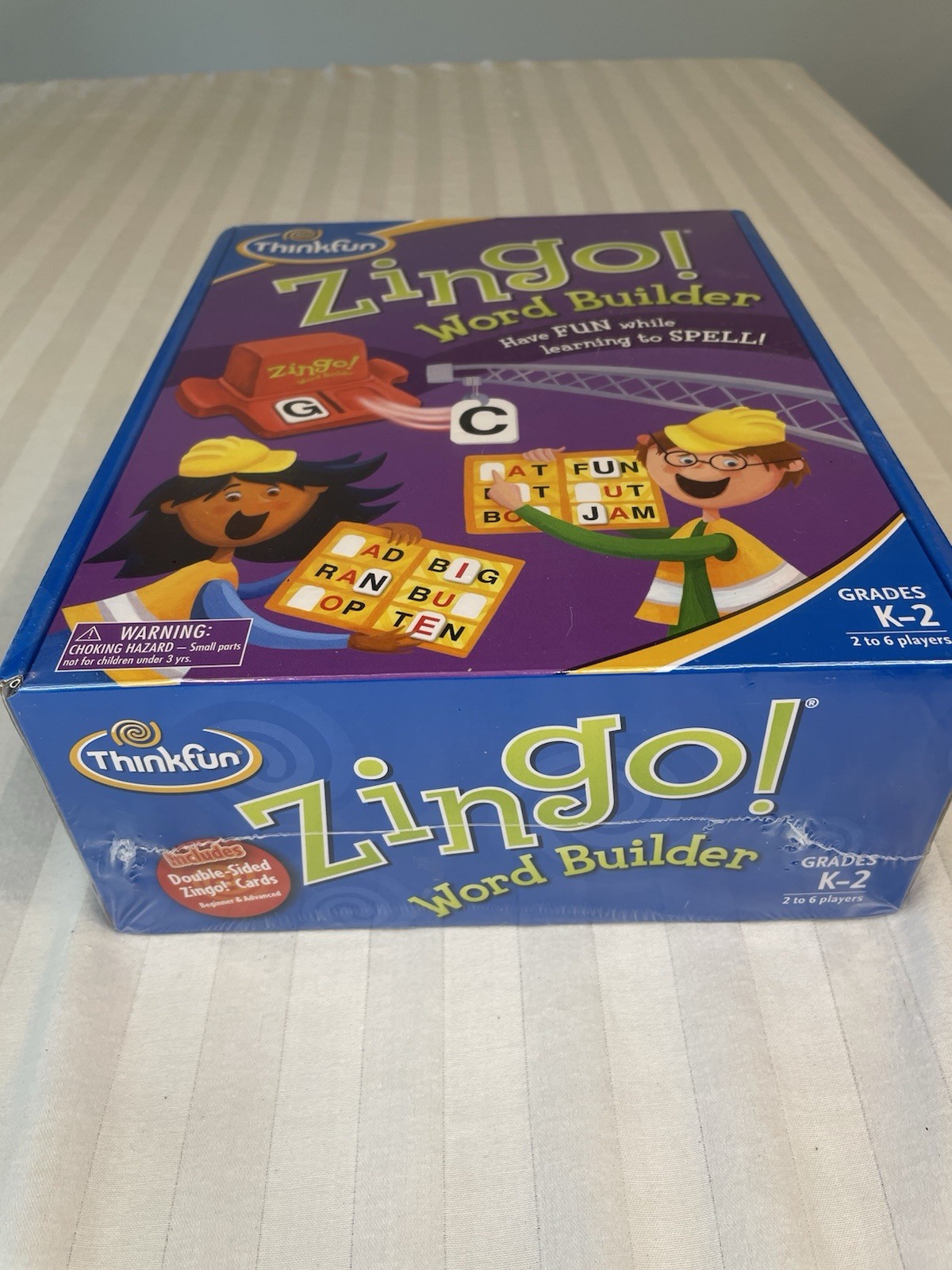 THINKFUN ZINGO! WORD BUILDER GRADES K-2 LEARNING GAME TO SPELL READ **SEALED**