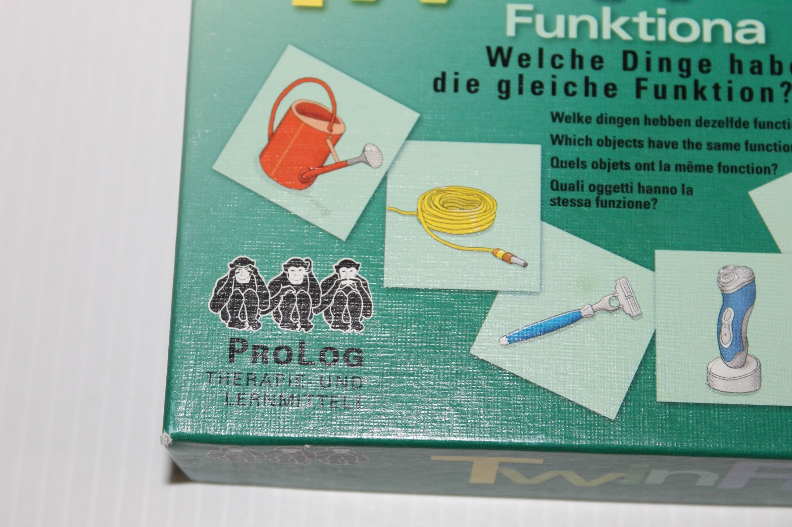 ProLog TwinFit Funktiona Word-Pair Building Game Multi Language Speech Therapy