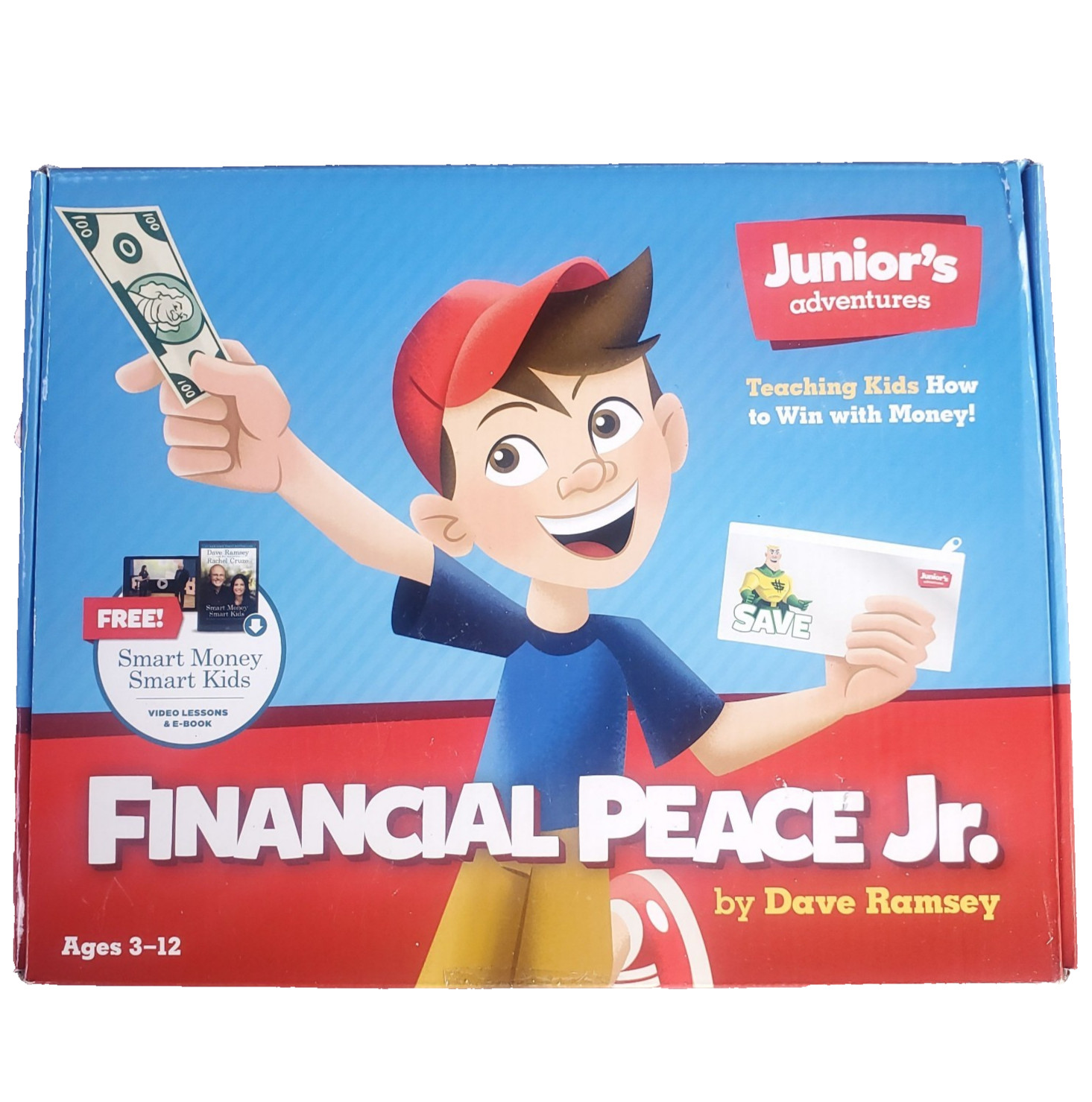 Educational Kids Games Lot Financial Peace Jr Mental Blox STEM Learning Lot of 2