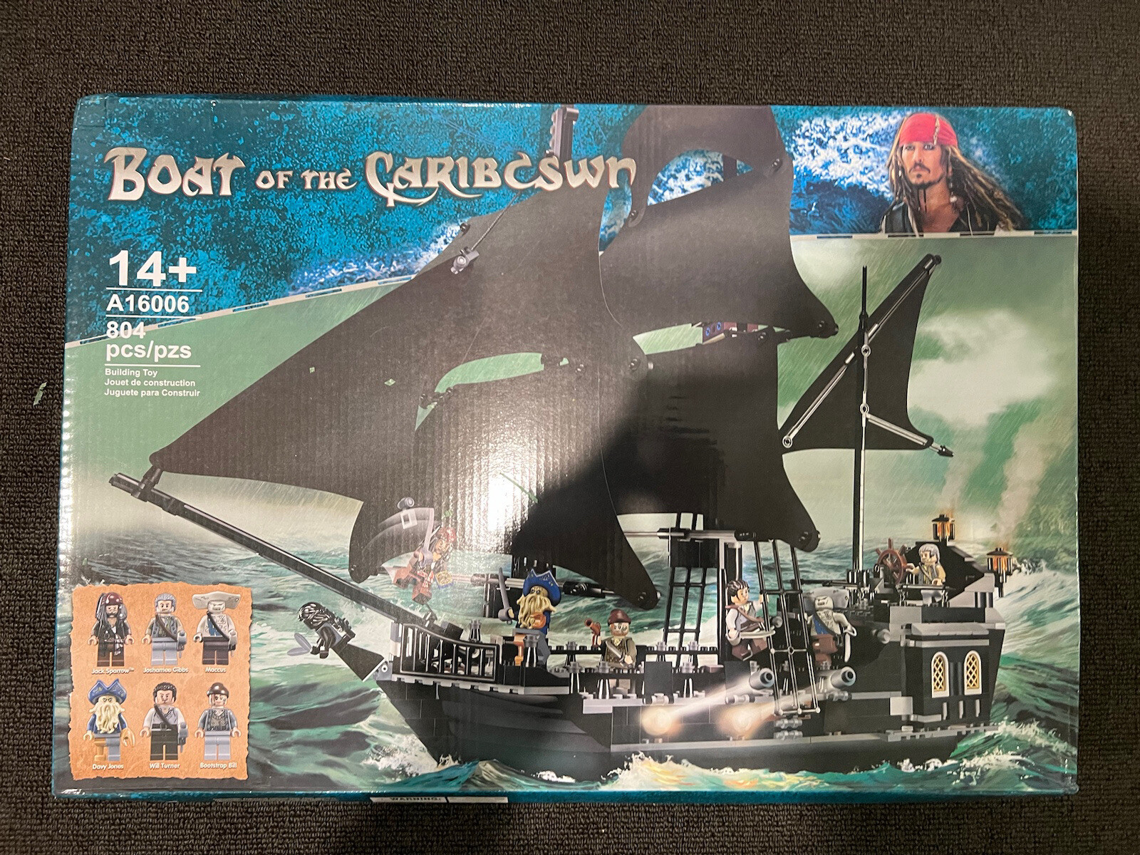 Brand new Pirates of the Caribbean The Black Pearl 4184 Compatible MOC
