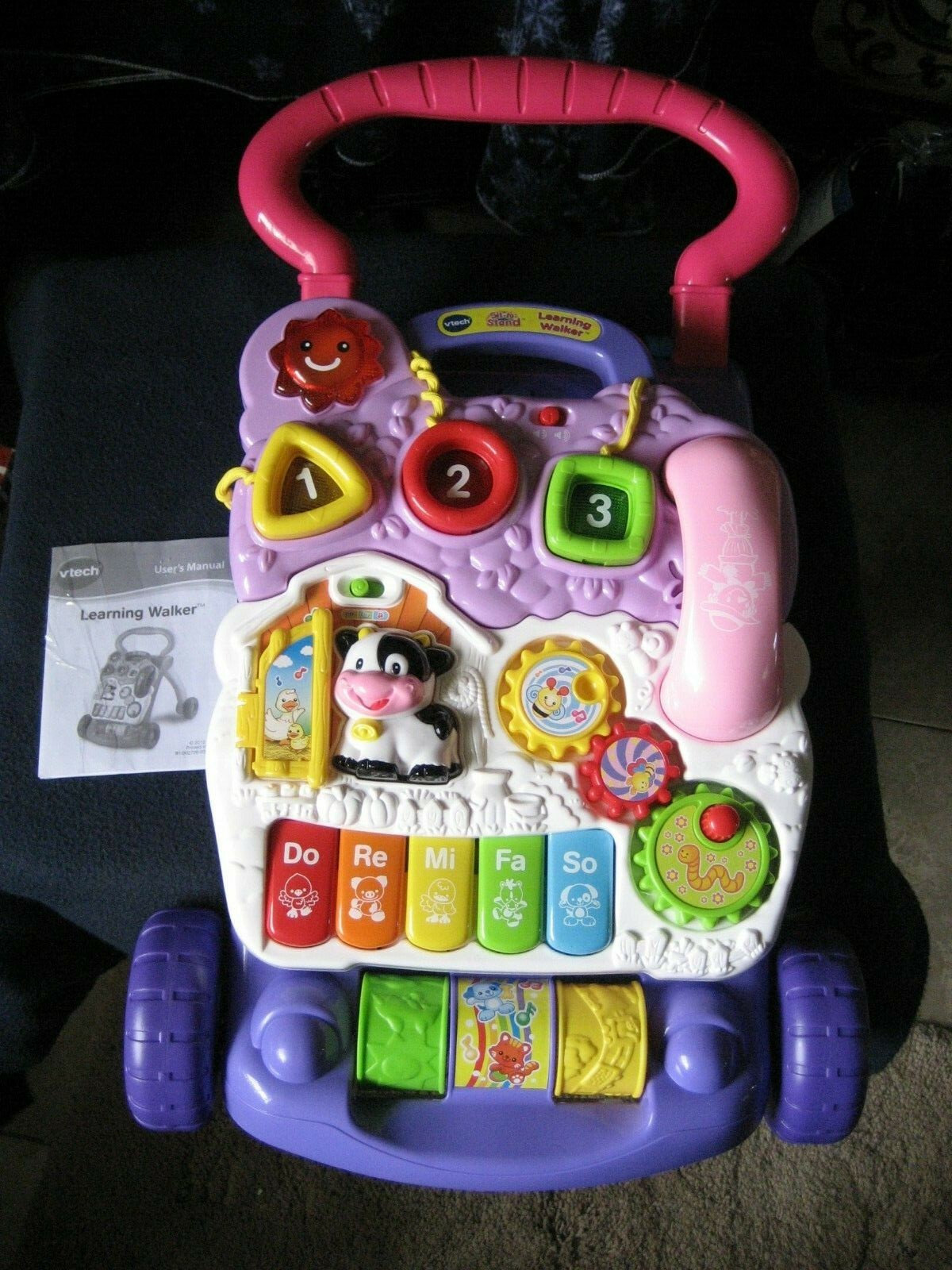 V-Tech Sit-to-Stand Learning Walker “Brand New Without Original Packing”
