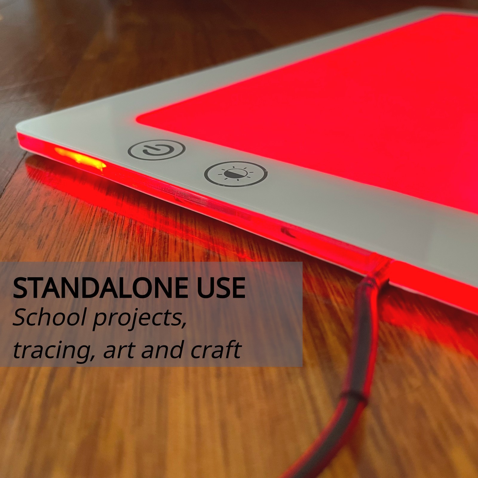 Toddle Way A3 RGB LED LightPad Insert for IKEA Flisat Table Sensory Toy Tracing