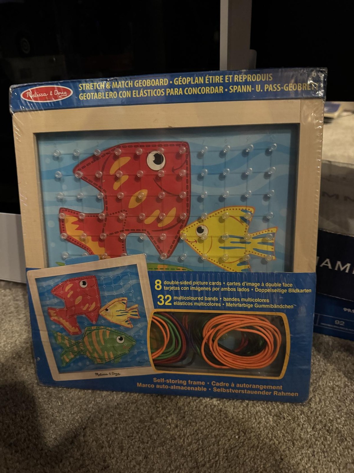 Melissa & Doug Stretch & Match Geoboard