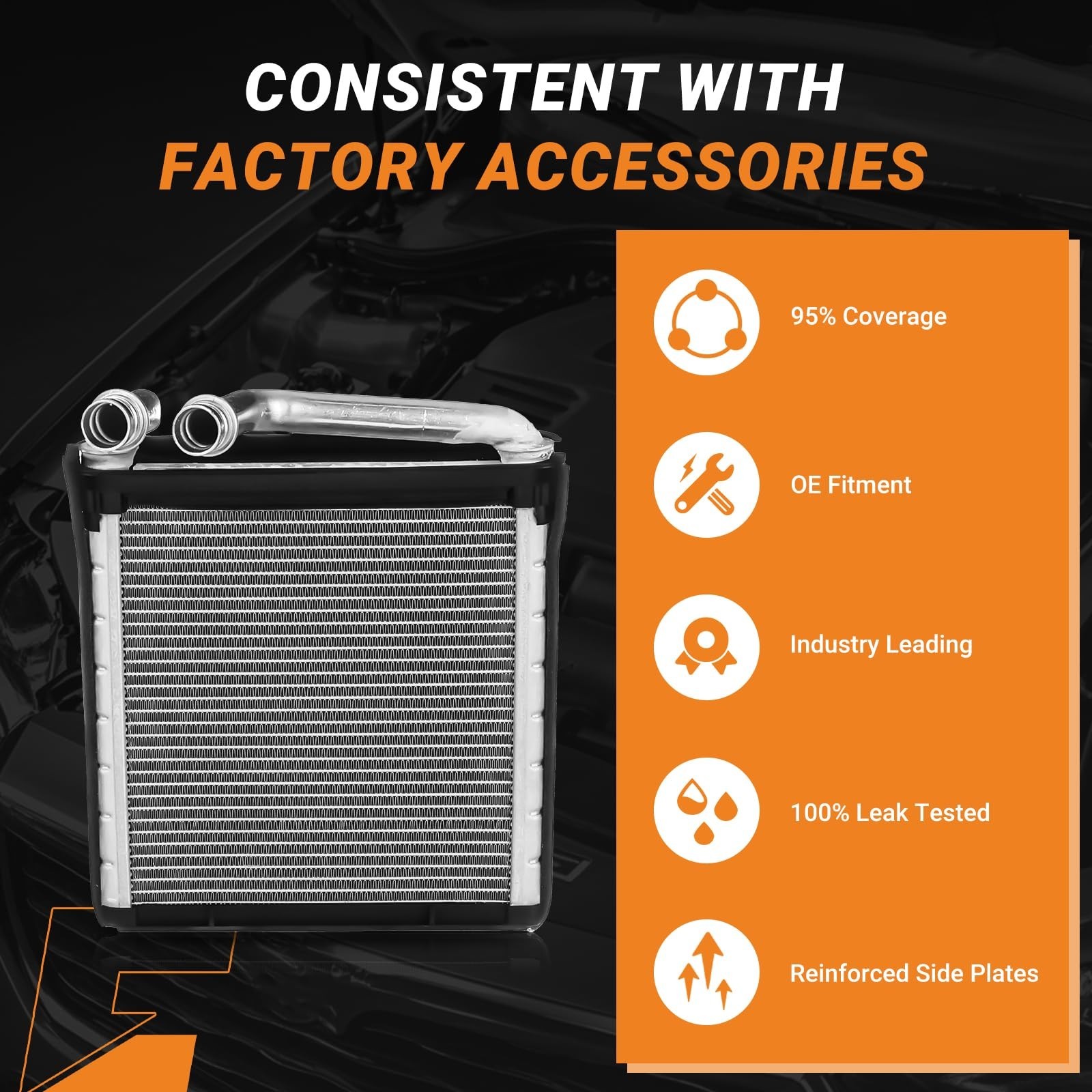 Autoexact Heater Core for 2010-2014 Volkswagen Golf, for 2012-2019 Volkswagen…