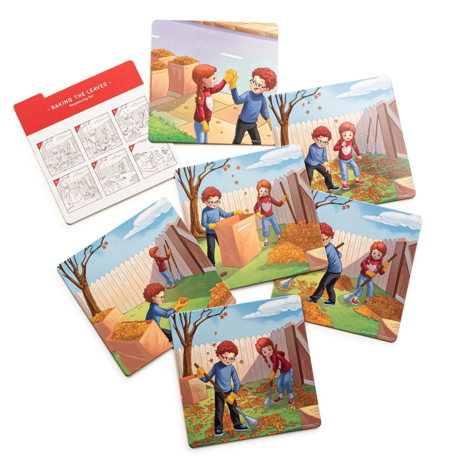 Spark Cards Jr Sequencing Cards For Storytelling and Picture Interpretation
