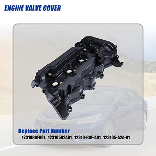 Engine Valve Cover with Gasket Replacement for Honda CR-V 2015 2016 2017 2018