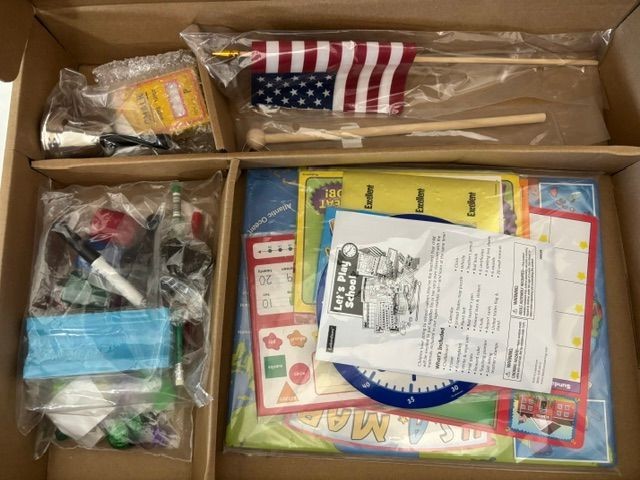 New Lakeshore Let’s Play School AA658 Pretend School & Teacher Materials