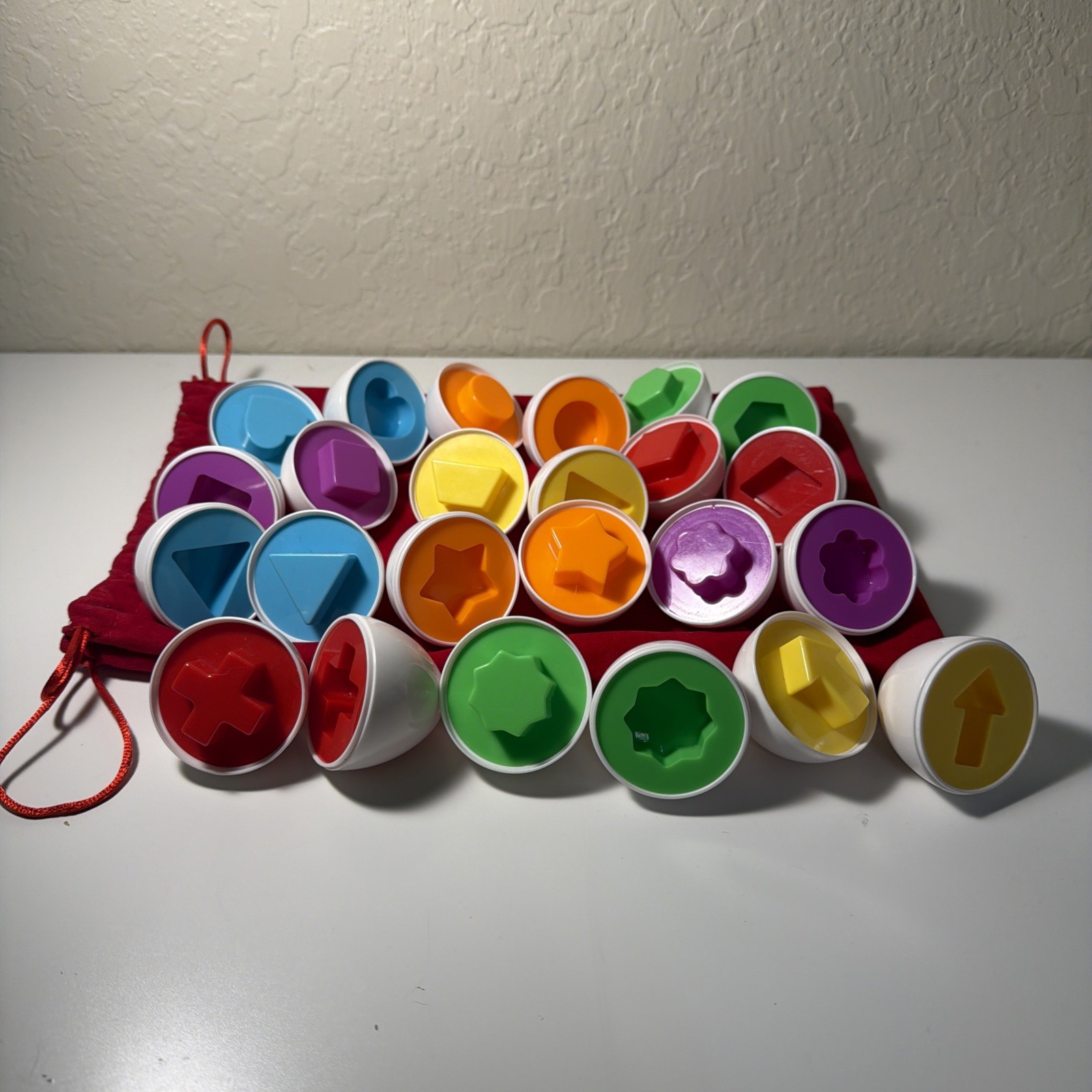 Match & Count, Eggs Child, Educational Learning , Toy Game, 4 +