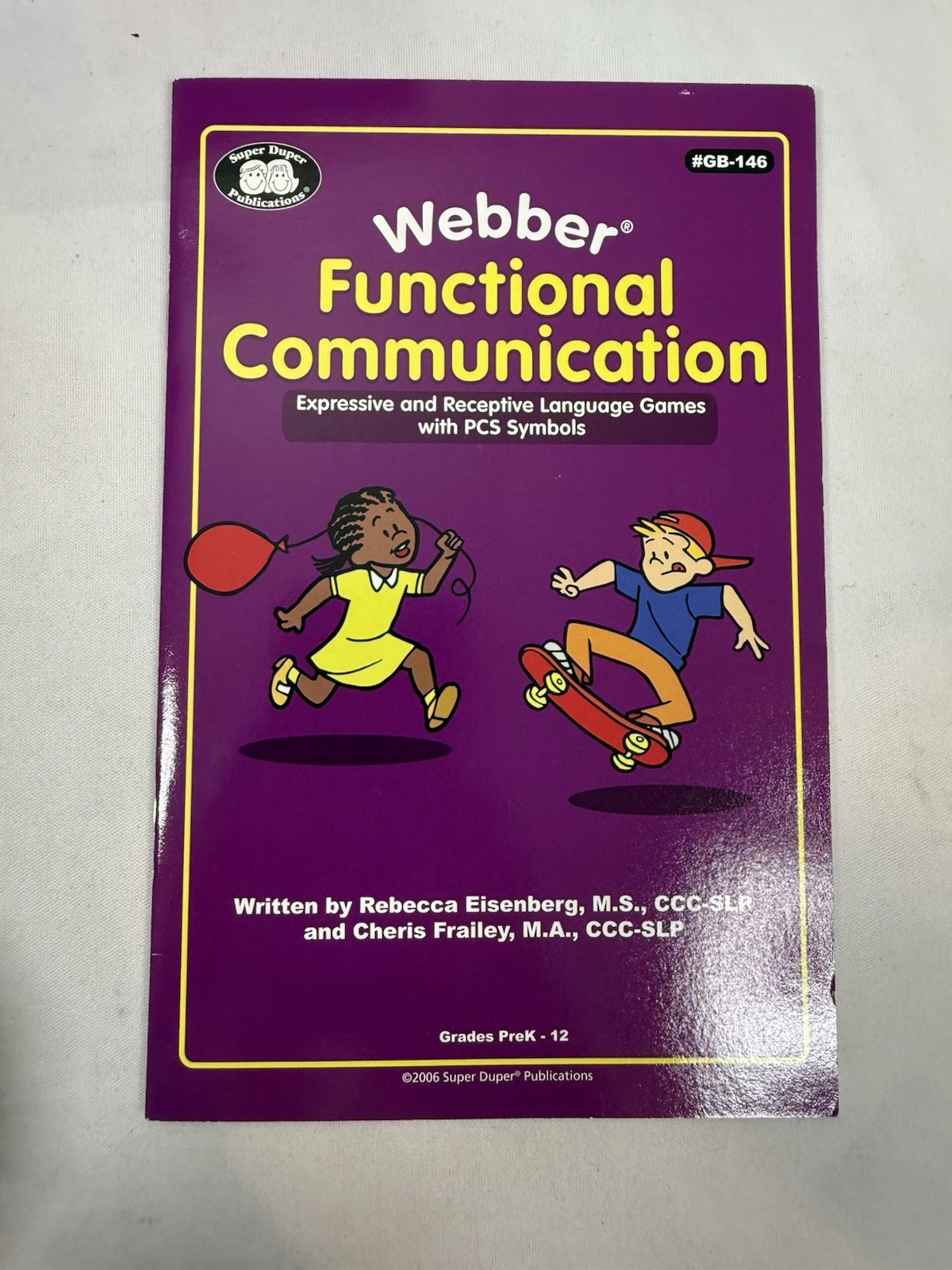 Webber Functional Communication Expressive & Receptive Language Game 99%Complete
