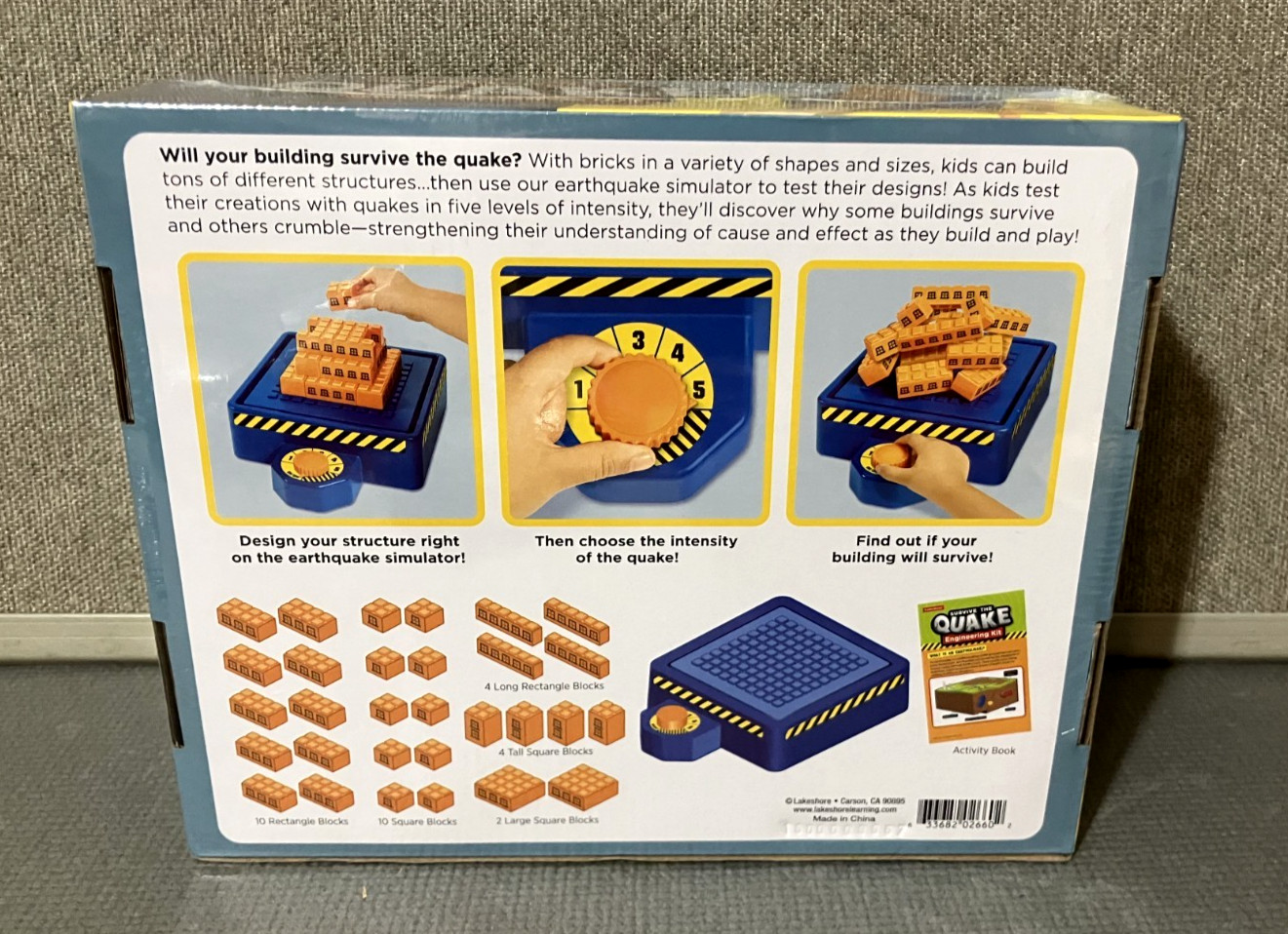 NEW Sealed Lakeshore Learning Toys Survive the Quake Engineering Kit