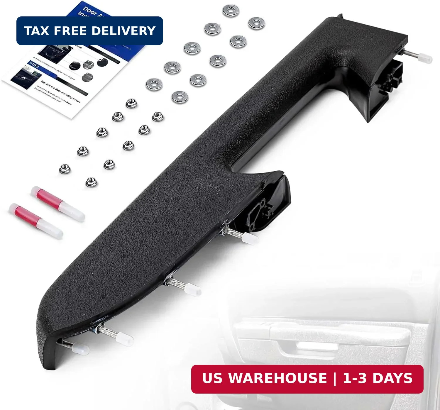 22818470 Front Right Passenger Side Armrest Repair Kit Fit for Chevy Silverado 1