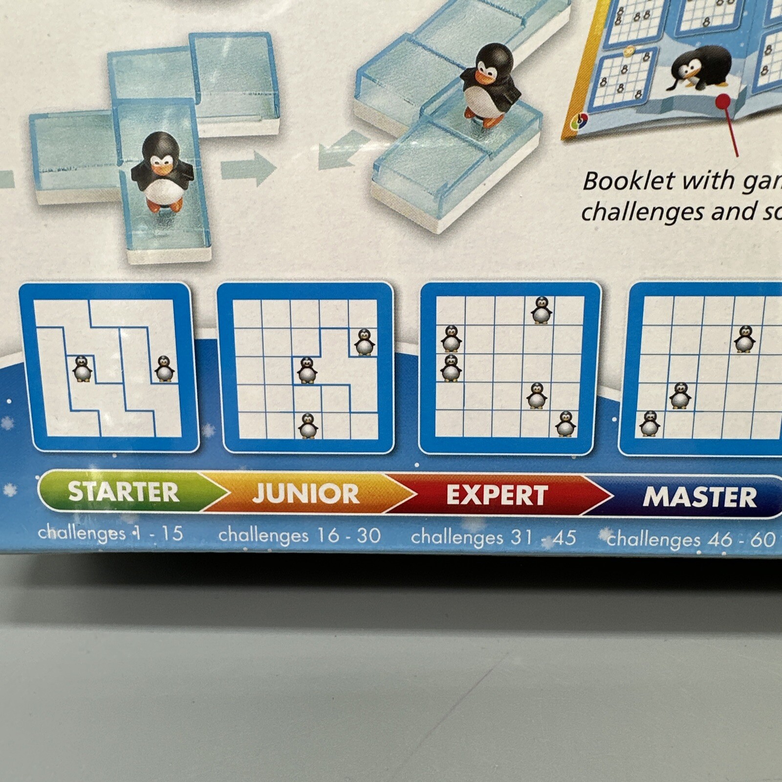 Smart Games Penguins On Ice Multi-Level Solitaire Logic Game NEW Sealed