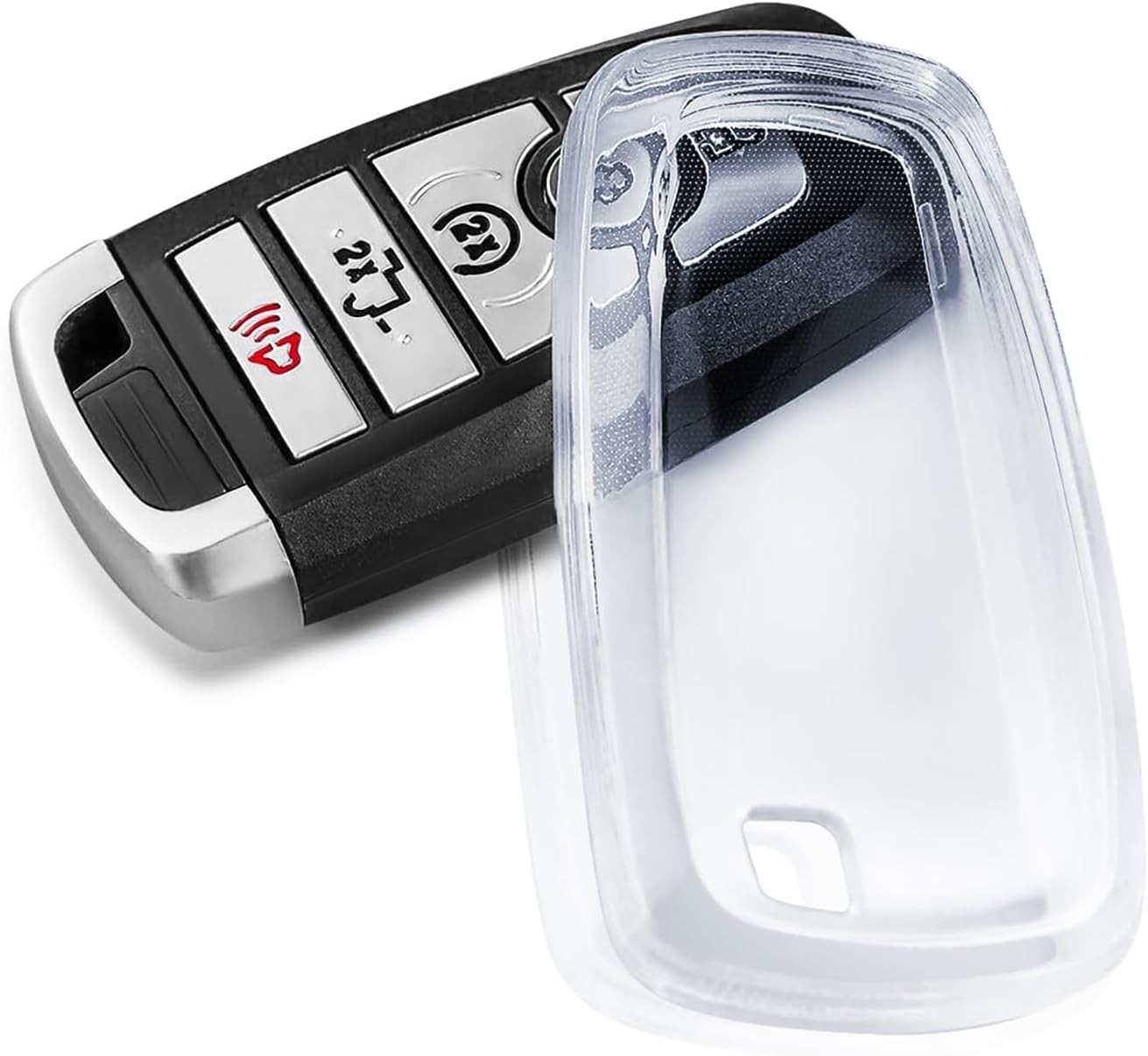 Key Case Fob Cover Compatible For Ford F150 F250 F350 Edge Explorer Mustang Rapt