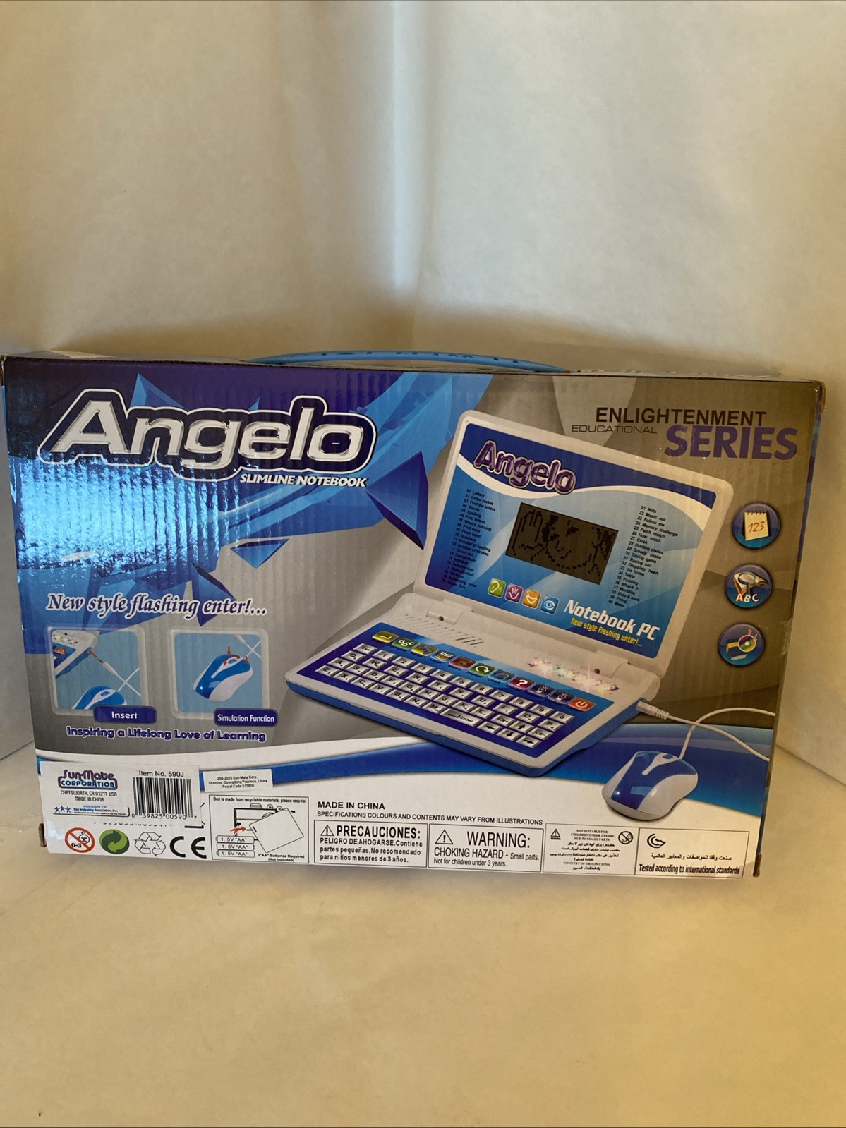 Angelo Slimline Notebook Enlightenment Educational Series