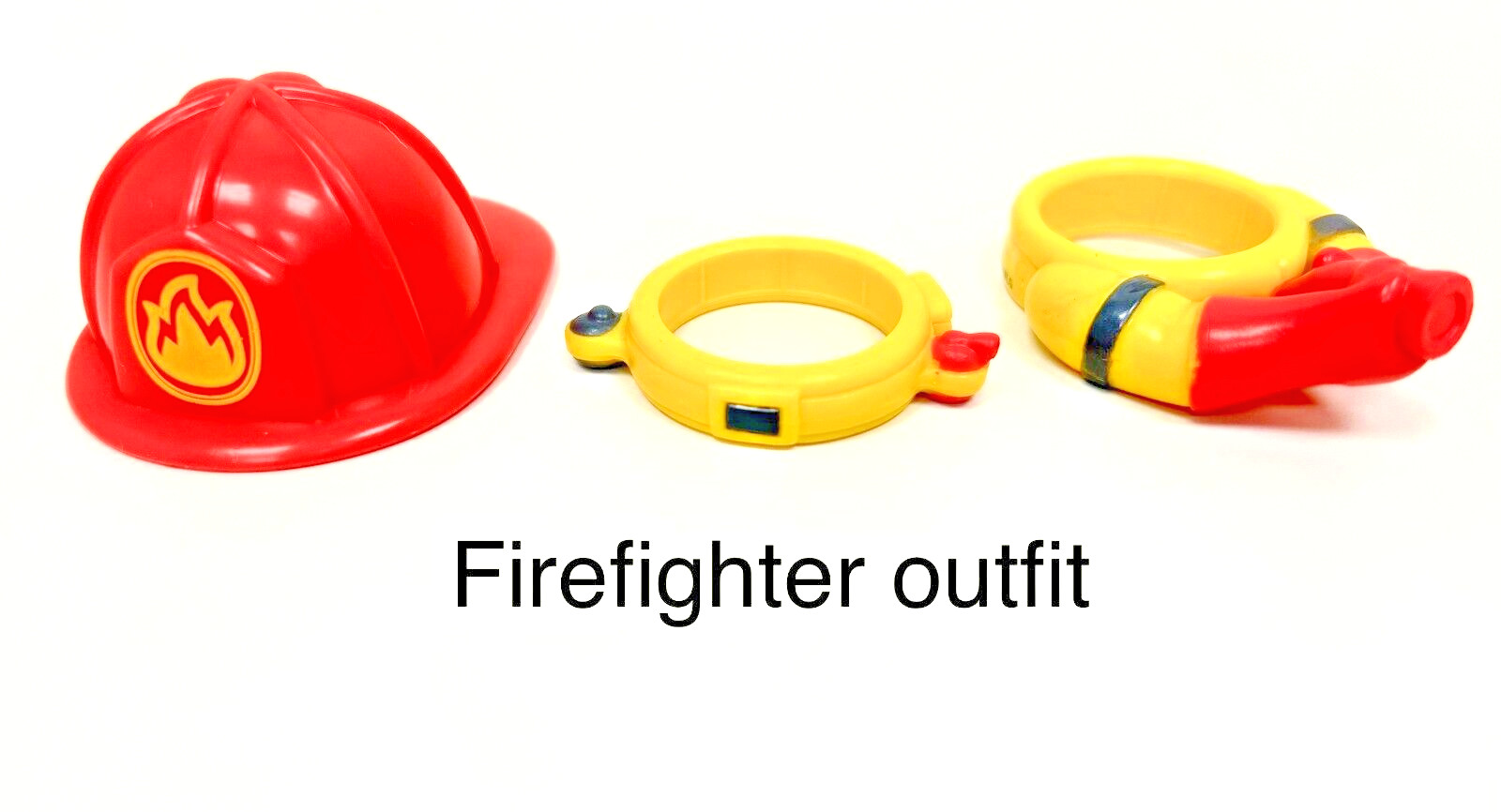 NEW -Toy People with slip-on outfits & hats (Chef, Fire, Police, etc.)- 28 PCS