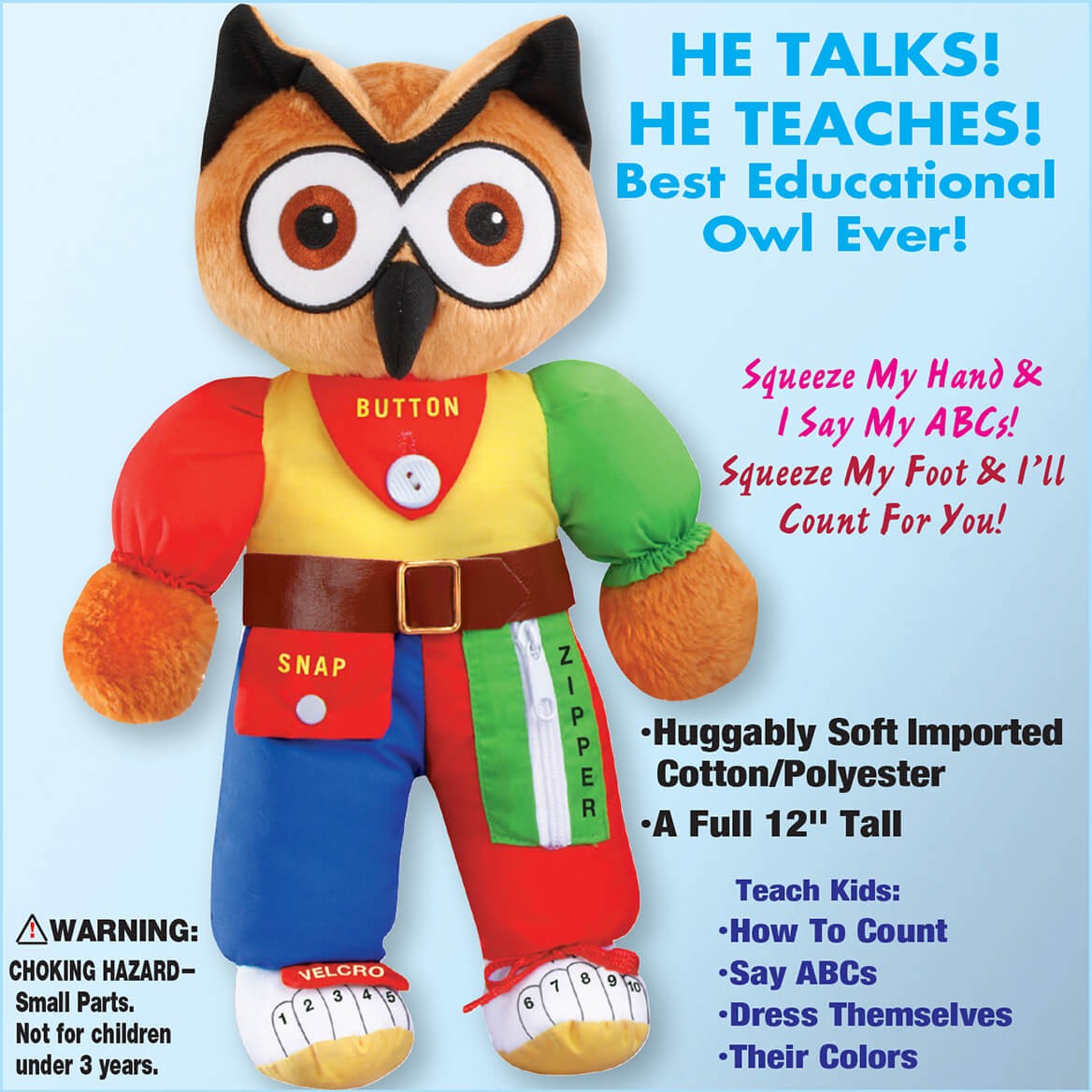 Talking Teaching Wise Old Owl