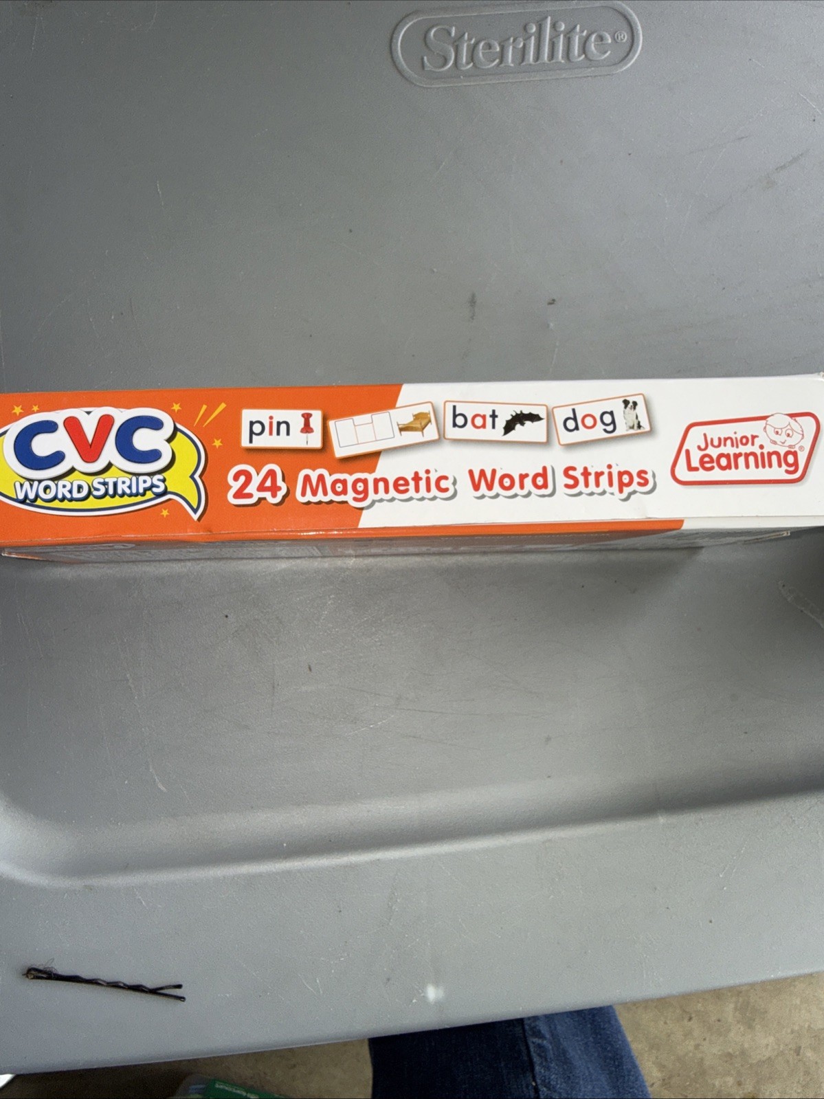 CVC magnetic word strips