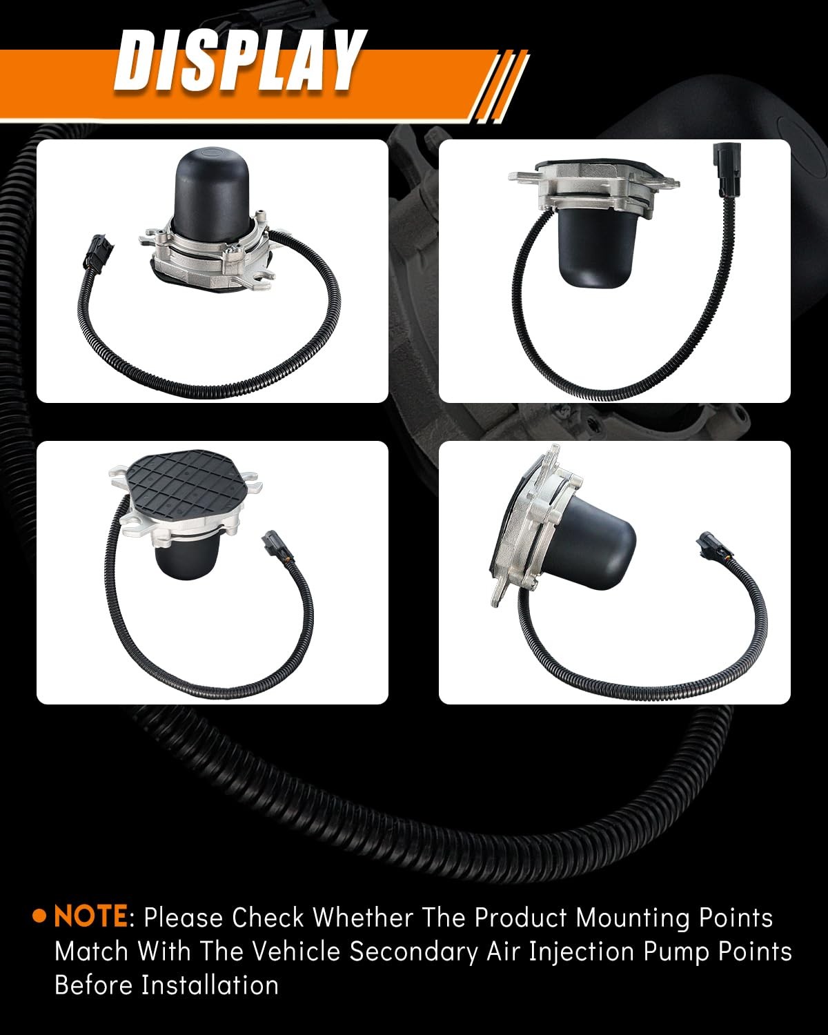 ABENLY Secondary Air Injection Pump Fits For:-Chevy Cobalt 2.2L 2006 2007 200…