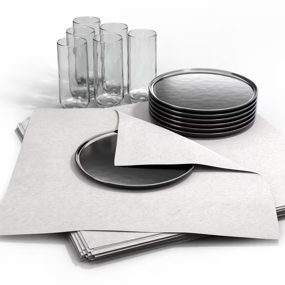 24 In. X 24 In. 100% Recycled-Packing Paper (200-Sheets) (6-Pack)