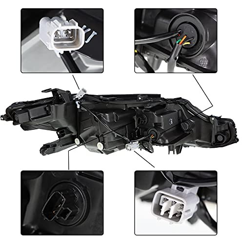 18-22 Toyota Camry L LE SE LED Headlight Black Housing Left Driver 8115006C40