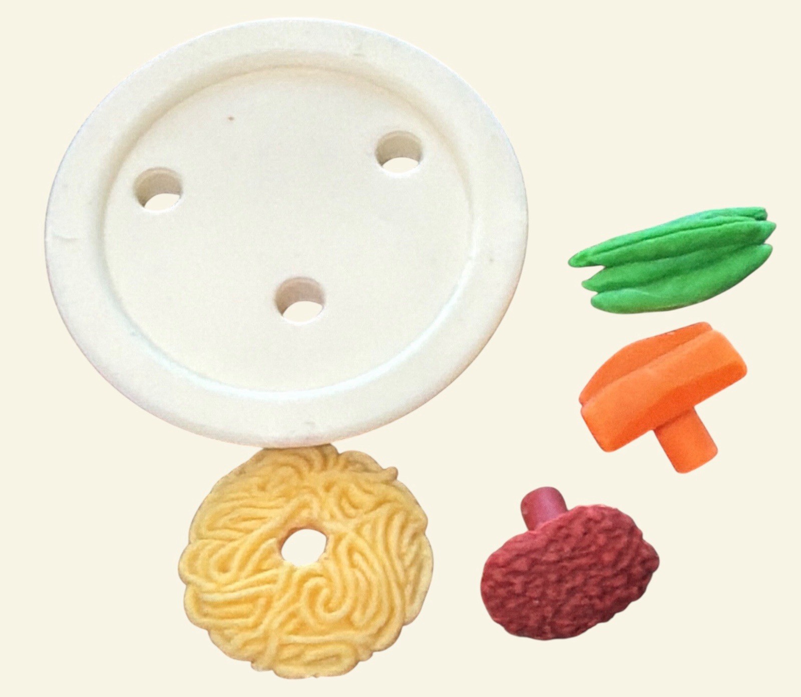 Huge Lot Mini Food Erasers Kawaii Puzzle Rubber Fidget Toys Bulk Kids Prizes