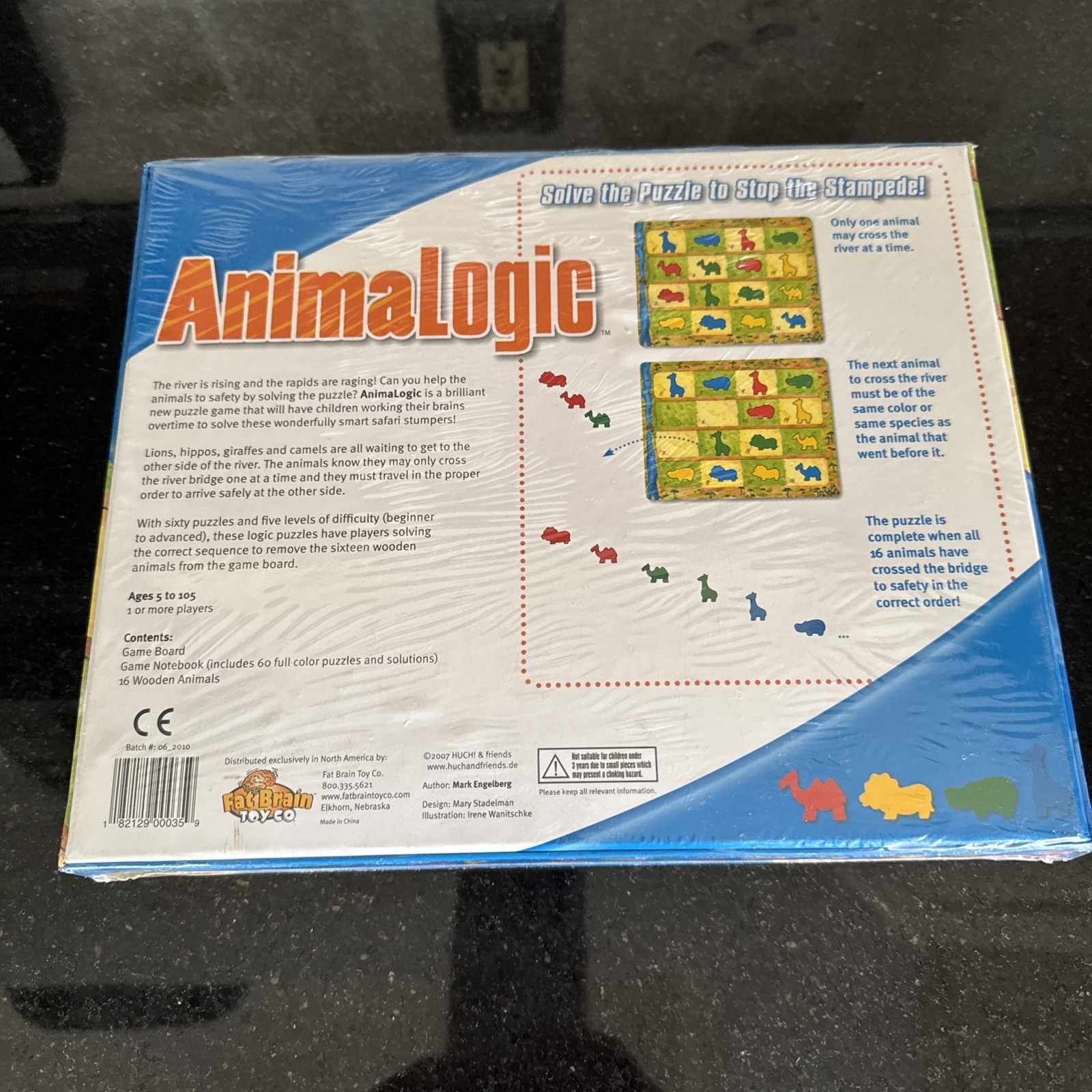 ANIMALOGIC Solve the Puzzle to Stop the Stampede Game