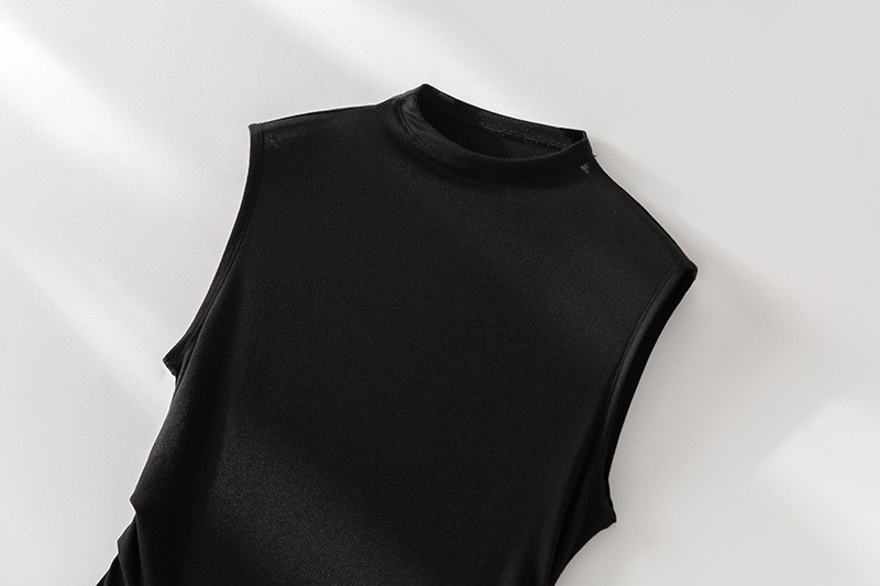 Lanjing Tencel Australia imported wool 5A antibacterial small high neck stand