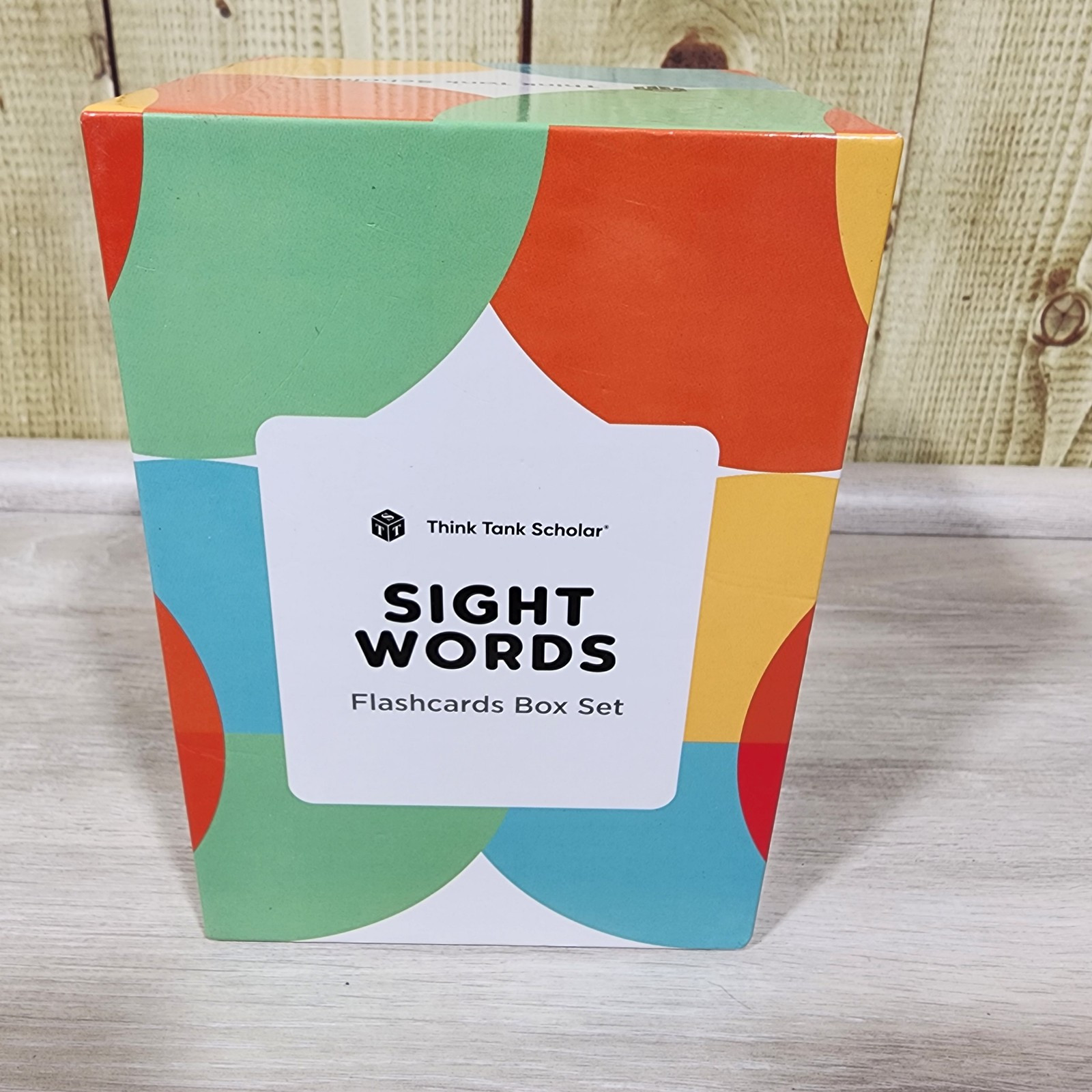 Think Tank Scholar Sight Words Flashcards Box Set (520 Words) PK-3 Like New