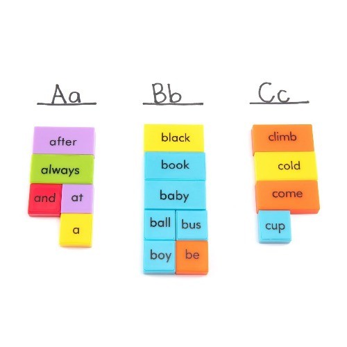Educational Insights Sentence Building Dominoes Set of 114 Double-Sided Dominoes