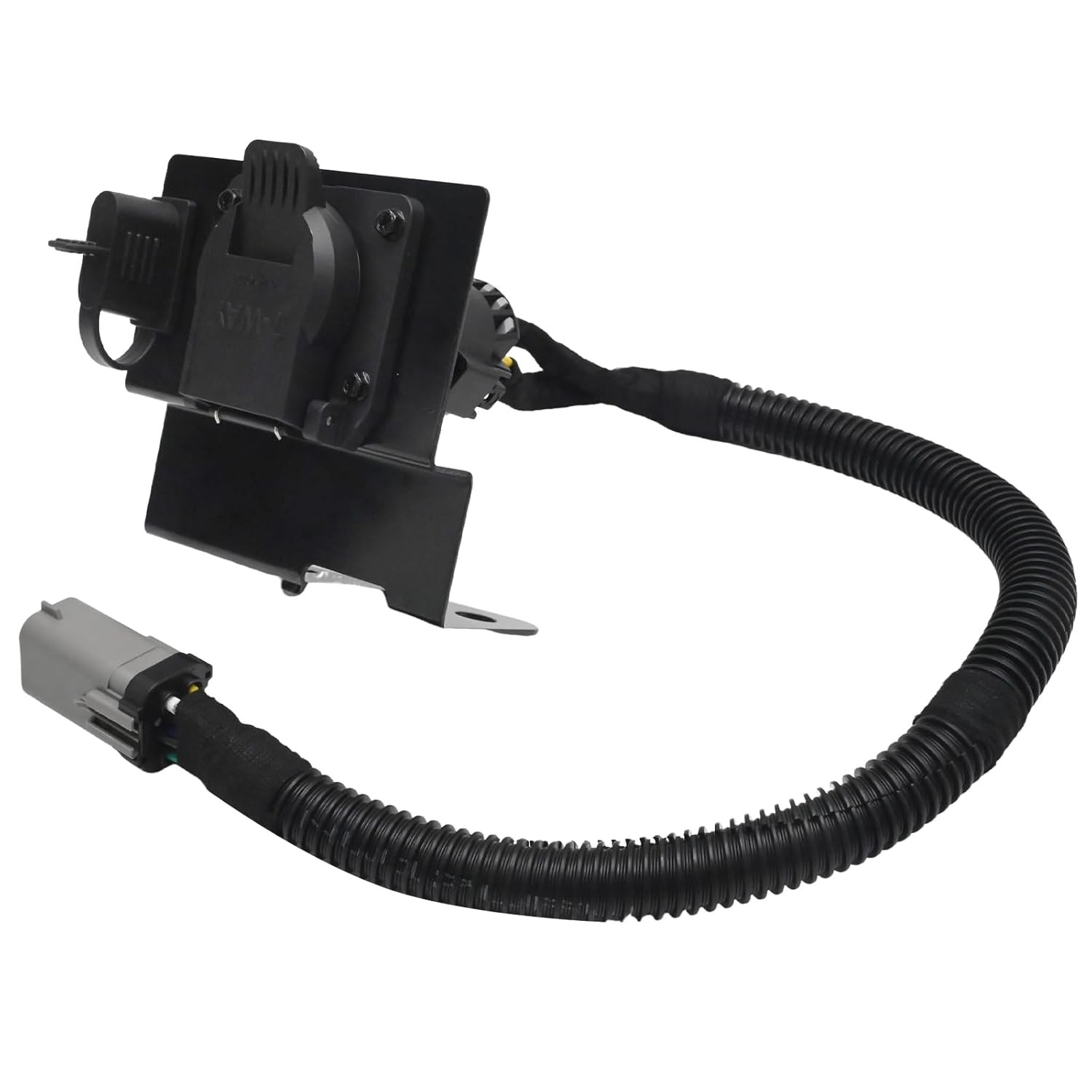 2C3Z-13A576-DA 4 & 7 Pin Trailer Tow Wiring Harness Connector, Replacement for