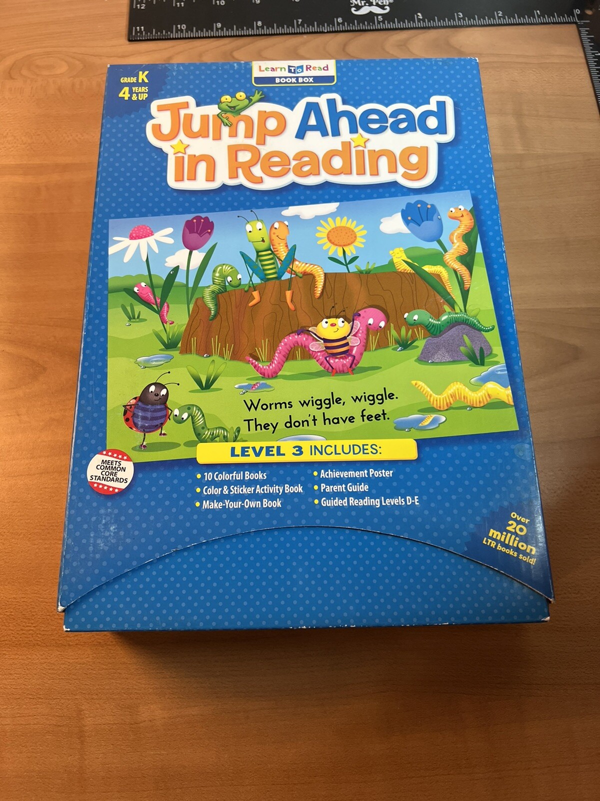 New Learn To Read Book Box “Jump Ahead In Reading” Grade K 2014 Ages 4+