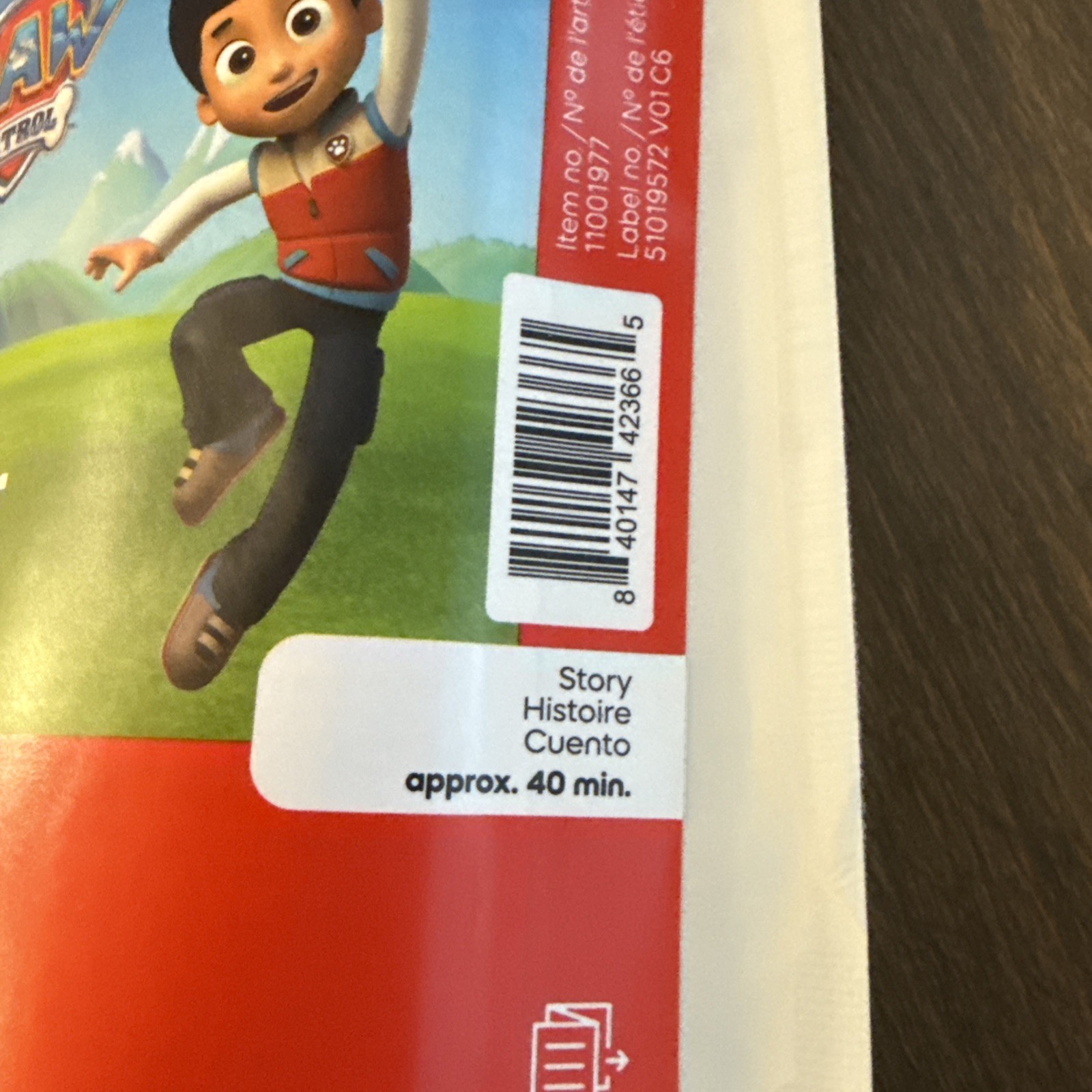 Ryder From Paw Patrol Character for Toniebox. Brand New. Never Opened