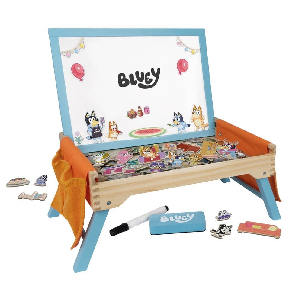 NEW Bluey Wooden Creation Station Creative Kids Gift Activity Art Fun (Ages 3+)!
