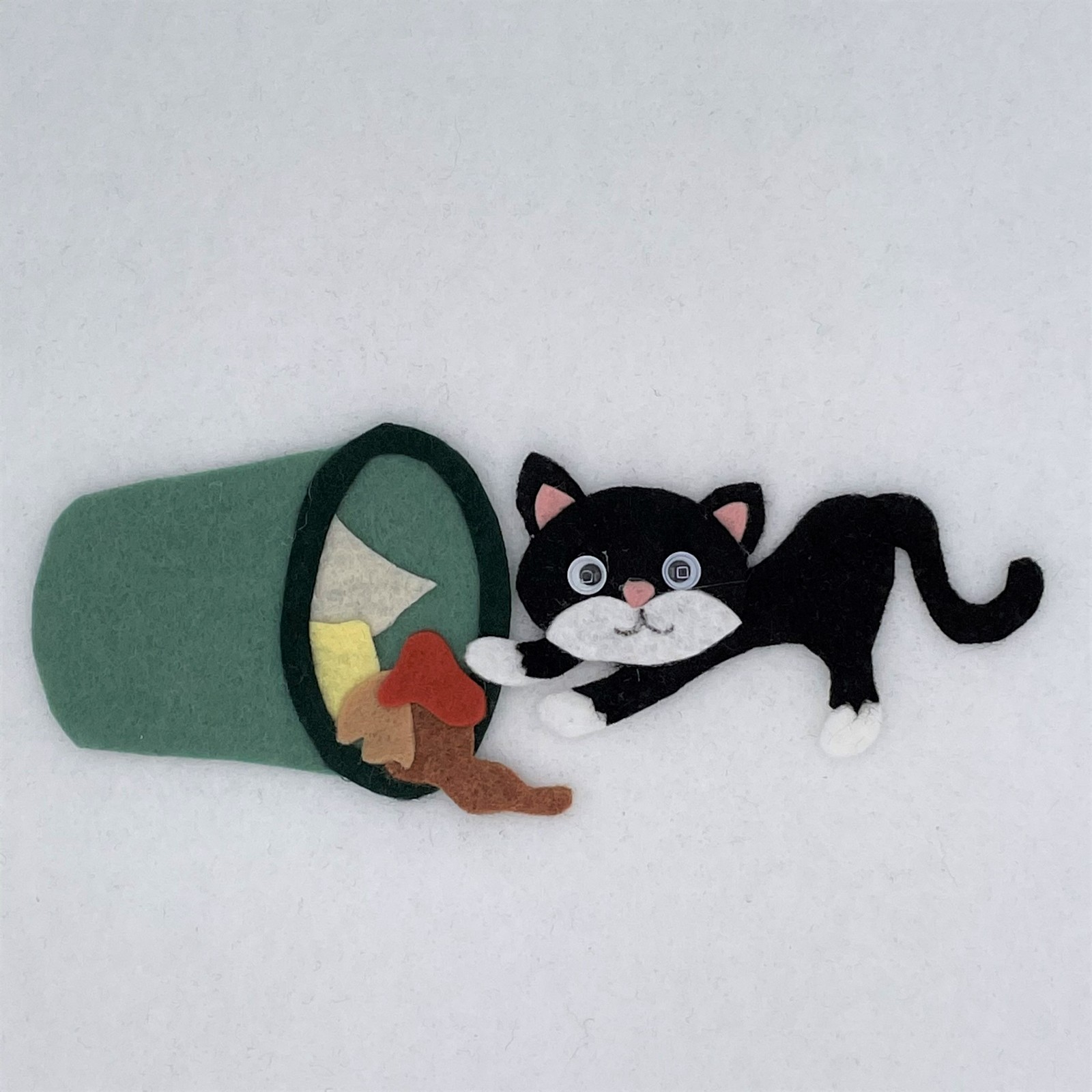Cookie’s Week Felt Pieces for Felt or Flannel Board Play