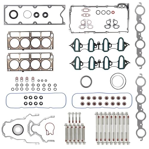 CS9284 Head Gasket Set with Cylinder Head Bolts Kit Compatible with 2002-2011
