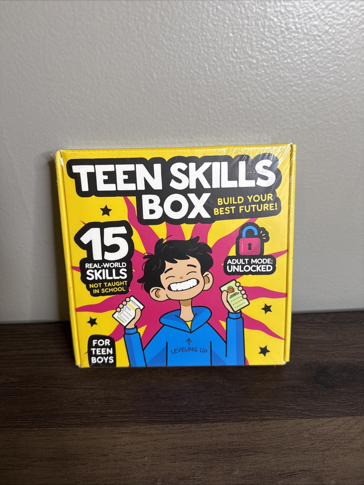 All In One Life Skills Kit Teen Skills Box Prepare Teen Boys for Real Life New