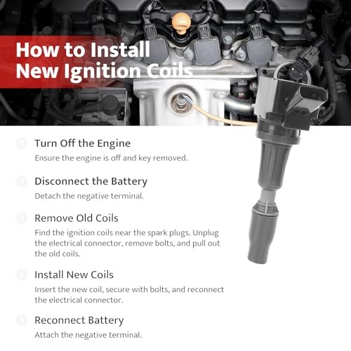 NPAUTO Ignition Coil Pack compatible with 2015 2016 2017 2018 2019 Hyundai