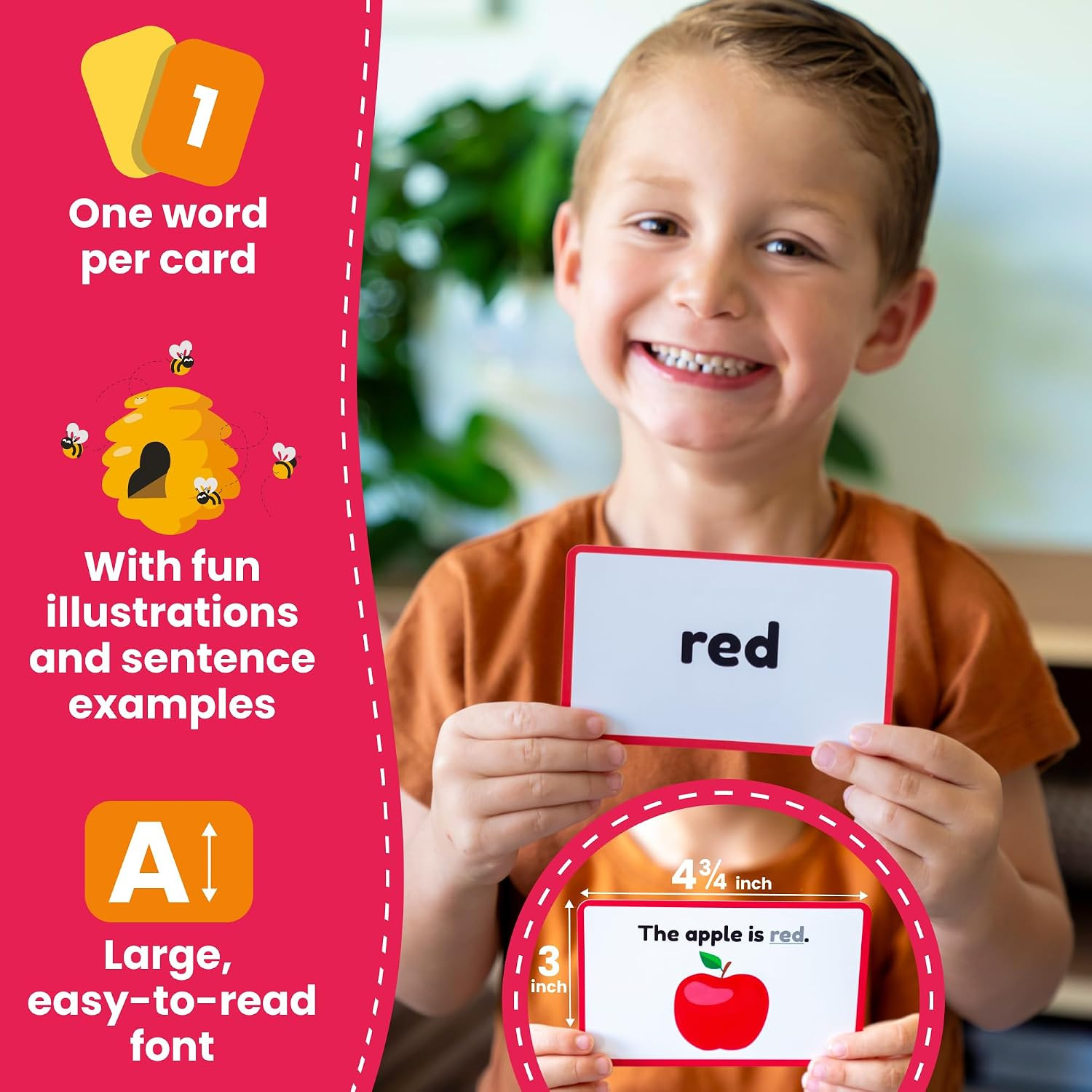Sight Words Flash Cards Kindergarten – 220 Cards – Sight Words for Toddlers 4