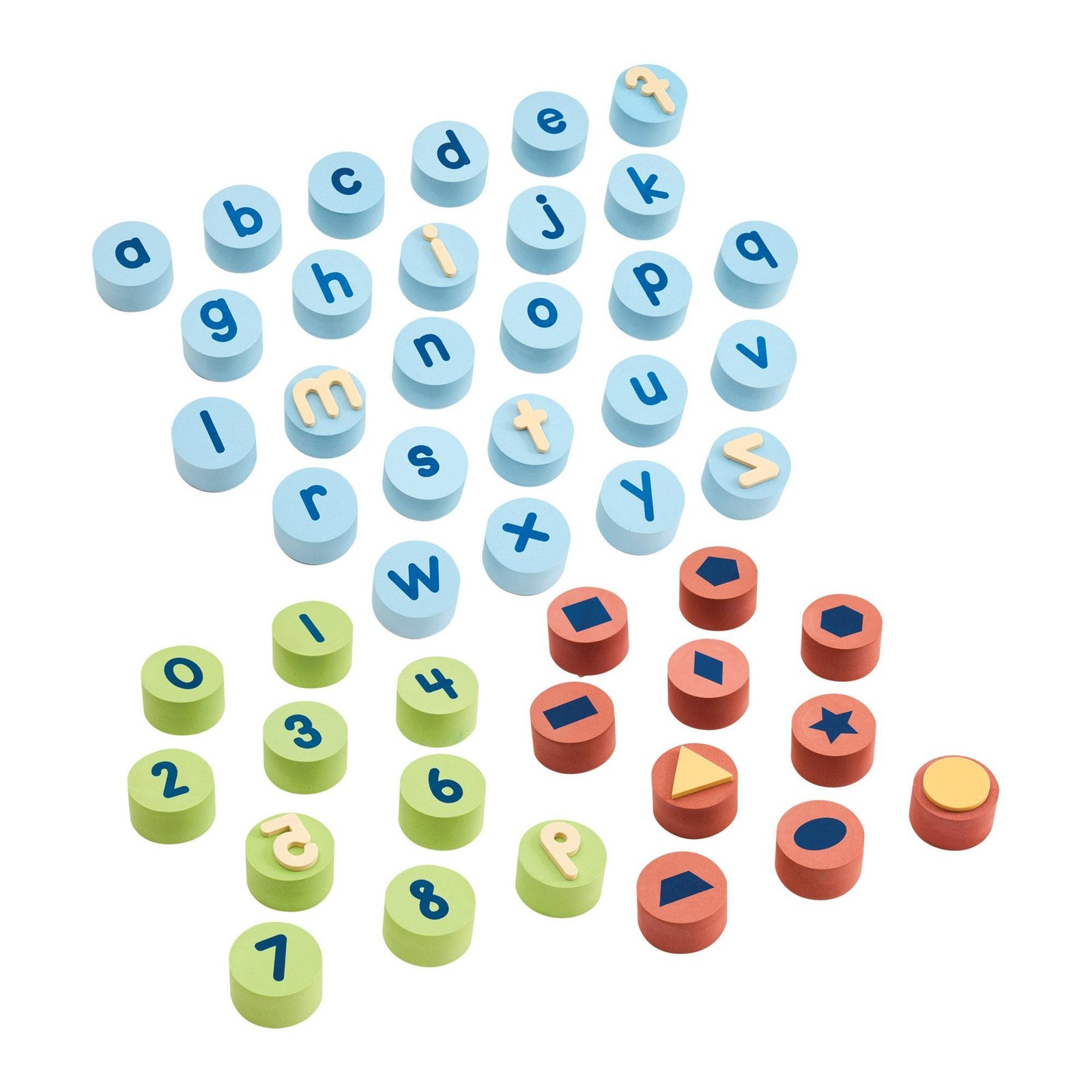 Kaplan Early Learning Giant Letter, Number & Shape Stampers